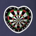 thumbnail image 3 of CafePress - Dart Love Long Sleeve Dark T Shirt - Long Sleeve Dark T-Shirt, 3 of 4