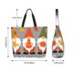 thumbnail image 5 of Fotbe Hello Fall Gnomes Bolsa Tote Estética de Lona con Estampado para Mujer - Bolsa Reutilizable de Hombro Casual para Vacaciones, Compras, Trabajo y Gimnasio, 5 of 8