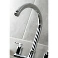 thumbnail image 4 of Kingston FB7791SVLSP Serena Two-Handle 4-Hole 8" Centerset Kitchen Faucet with Side Sprayer in Polished Chrome, 4 of 7