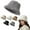 Grey, variant on Winter Hat with Ear Thickened Warm Fisherman Style Cap for Girls