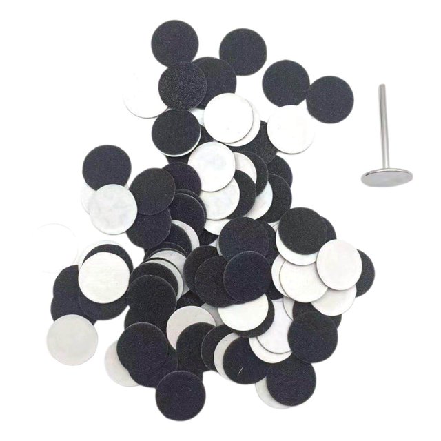pitrice Sand Paper Replacement Pads For Electric Replaceable Sanding Paper electric Foot File foot sander electric 15mm 150Grit 100Pcs