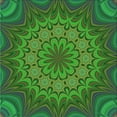 thumbnail image 1 of Ahgly Company Machine Washable Indoor Square Transitional LimeGreen Area Rugs, 7' Square, 1 of 7