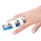 thumbnail image 4 of Férulas para Dedos Protección para Dedos Ortesis de Dedo Ajustable con Soporte de Aluminio, Soporte para Dedos Rotos, Dolor de Artritis, Lesiones Deportivas(L) Saludable Fugacal NO, 4 of 7