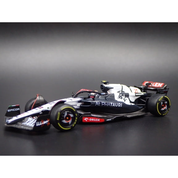 Open Box ALPHA TAURI AT04 #22 F1 YUKI TSUNODA 2023 AUS GP 1:64 SCALE DIECAST MODEL CAR