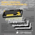 thumbnail image 5 of ATTACK SHARK X86 75% Wireless Gasket Mechanical Keyboard with Knob, CNC Aluminum Turd, 3 Mode Connectivity,82 Key Hot Swappable,Custom Linear Switches RGB Gaming Keyboard for Win/Mac/Linux-Star Black, 5 of 10