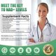 thumbnail image 2 of Suplemento NIUSISE NAD nicotinamida ribósido 900 mg con resveratrol, 2 of 8