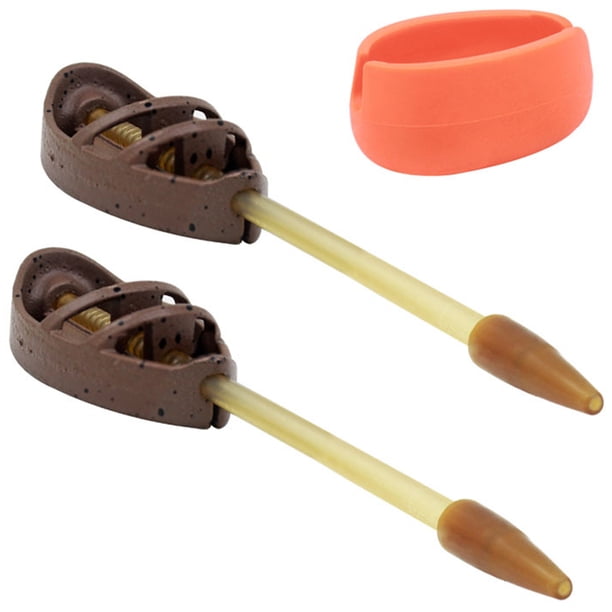 Molde de método de jaula para alimentador de pesca de carpa para herramienta de soporte de cebo (40g) Jaula alimentadora de pesca de carpa