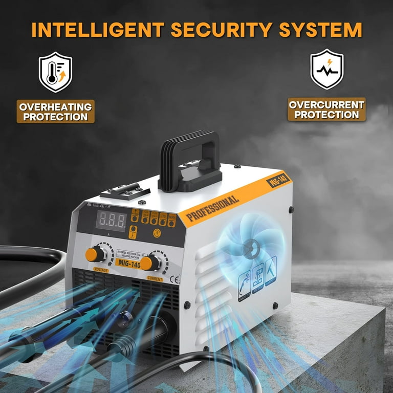 135A 3-in-1 Multi-Process MIG Welder (Flux Core / Gasless MIG/Lift