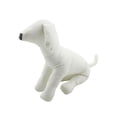 thumbnail image 2 of PU Leather Dogs Mannequin Soft Pet Clothing Display Mannequin Dog Models Size White, 2 of 10
