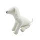 thumbnail image 1 of Maniquíes de cuero PU para perros, maniquí de exhibición de ropa para mascotas, suministros para mascotas, modelos para perros Talla M Blanco Sunnimix Maniquí de perros, 1 of 8