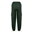 thumbnail image 6 of Up to 65 off!Lolmot Cargo Pants for Women Baggy Parachute Pants with Pockets, Casual Loose Drawstring Low Rise Y2K Pants Plus Size Hippie Lounge Pants Trendy Streetwear, 6 of 6