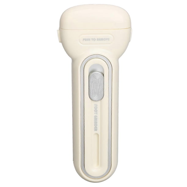 Electric Foot Callus Remover Exfoliating Rechargeable Electronic Professional Pedicure Tool for Home Beige