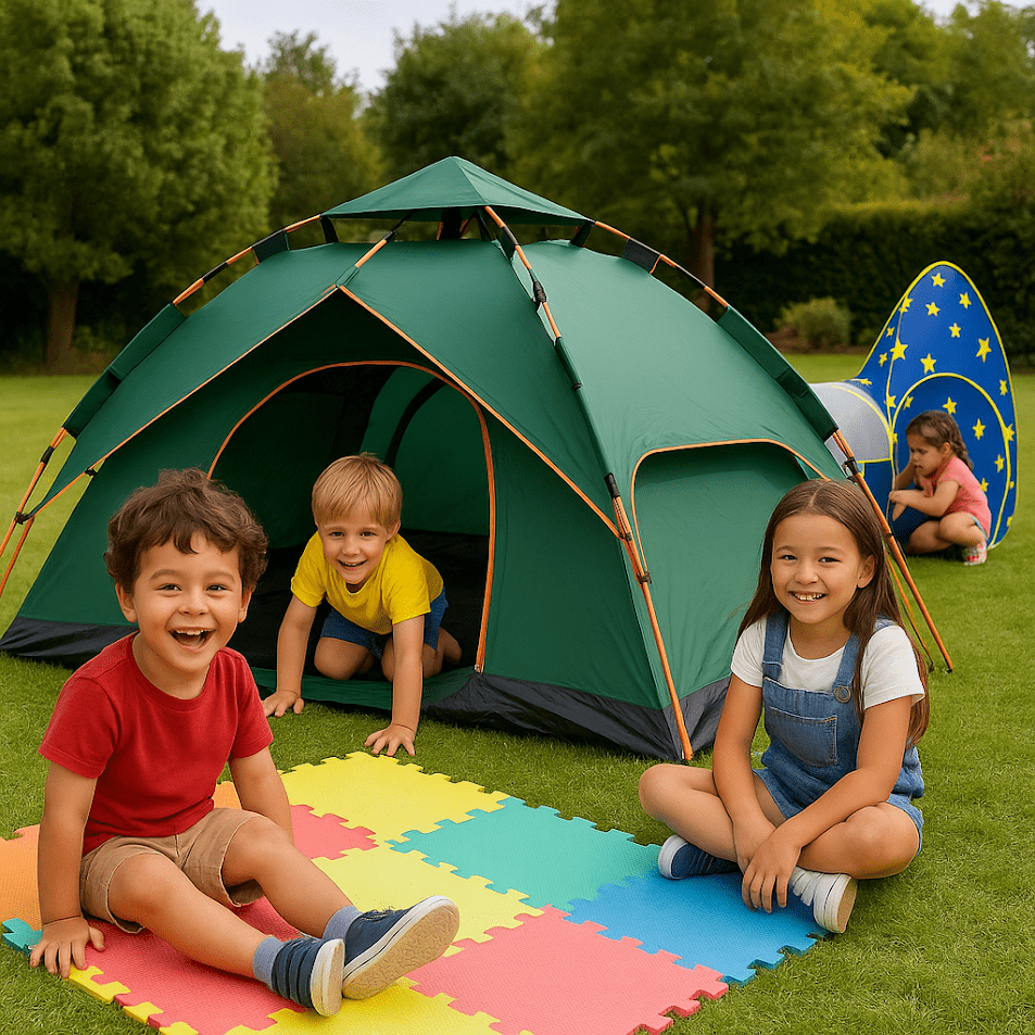 Klotel 3/4-Person Pop-Up Waterproof Camping Tent