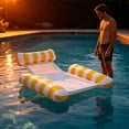 thumbnail image 6 of Lunxisen 1 Pcs Thickened Inflatable Swimming Pool Floating Bed Unisex Pool Float Lounger Lounge Chair Summer Water Floaties, 6 of 9