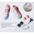 thumbnail image 4 of Cyiecw Roller Shoes Girls Boys Sneakers with Wheels Roller Skate Shoes USB Charging with LED Light Up Footwear Skates for Beginner Trainers Kids Lightweight Breatheable Shoe, 4 of 5