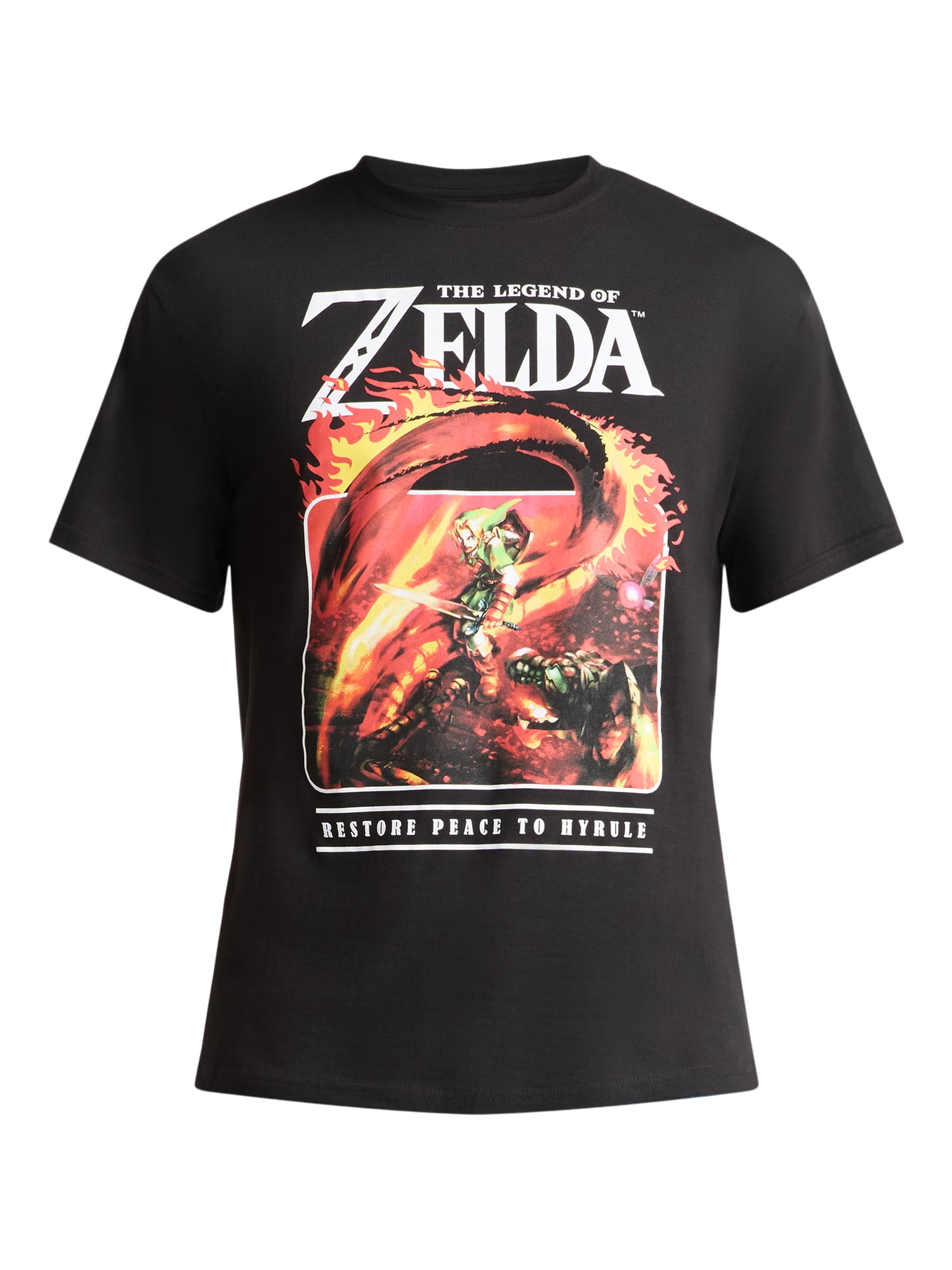 The Legend of Zelda Men's & Big Men's Graphic Cotton T-Shirt, Sizes S-3XL