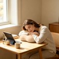 thumbnail image 4 of Mini Memory Foam Nap Pillow Portable Lightweight Ergonomic Sleep Cushion for Travel Office Desk Car Airplane, 4 of 6