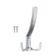 thumbnail image 6 of Zincs Alloy Coat Hook Wall Mounted Towel Hanger Robe Hook Double Prong Hook Coat Hat Hanger Hardware Easy to Install, 6 of 8