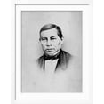 Portrait of Benito Juarez, Mexican Statesman and First Indian