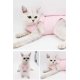 thumbnail image 4 of Chaleco de recuperación para gatos, alternativa para perros y gatos, traje de recuperación para mascotas, restauración de gatos adecuado para enfermedades de heridas abdominales (S, rosa), 4 of 5
