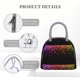 thumbnail image 4 of Easygdp Colorful Sparkling Bolsa de Almuerzo Insulada Grande, Forro de Aluminio, Diseño Espacioso, a Prueba de Fugas, Ideal para Trabajo, Picnics, Viajes y Actividades al Aire Libre, 4 of 6