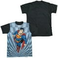 thumbnail image 2 of Superman Super Climb Unisex Adult Halloween Costume Sublimated T Shirt, 2 of 4