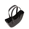 thumbnail image 4 of Time and Tru Women’s Molded Beach Tote Bag Black, 4 of 5