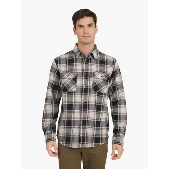 Chaps Men's & Big Men's Lakeland Flannel Shirt, Sizes S-3XL