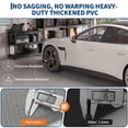 thumbnail image 4 of Garvee 5x10 FT Garage Floor Mat, 2.0mm Thick Diamond Plate PVC Flooring Roll, Heavy Duty Waterproof Non-Slip Parking Mat for Car Garage, Warehouse, Basement & Workshop, Gray, 4 of 11