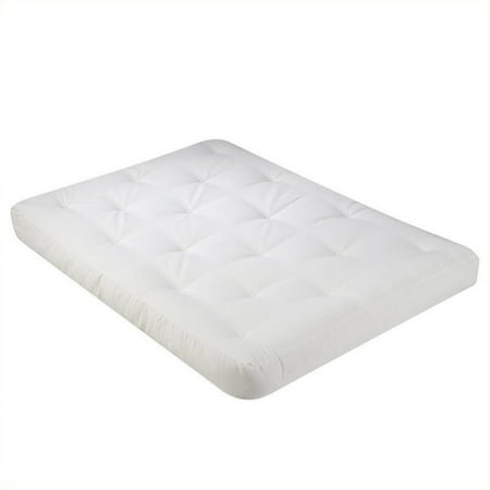 Wolf USF-7 8 Inch Innerspring Futon Mattress in Natural-Queen