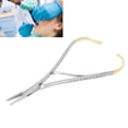 thumbnail image 4 of Dental Needle Holders, Anti-Rust Ligature Placer Stainless Steel Orhtodontic Pliers Anti-Oxidation For Dental Treatment, 4 of 8