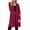 Wine, variant on Vedolay Cardigan Sweaters for Women Open Front Knit Coat Sweaters for Women 2023 Dark Gray,S