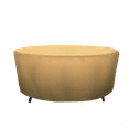 thumbnail image 5 of Patio Large Waterproof Table Cover - Outdoor Round Side Table Covers - Patio Washable Table Cover - Heavy Duty Furniture 50 Inch Beige, 5 of 5