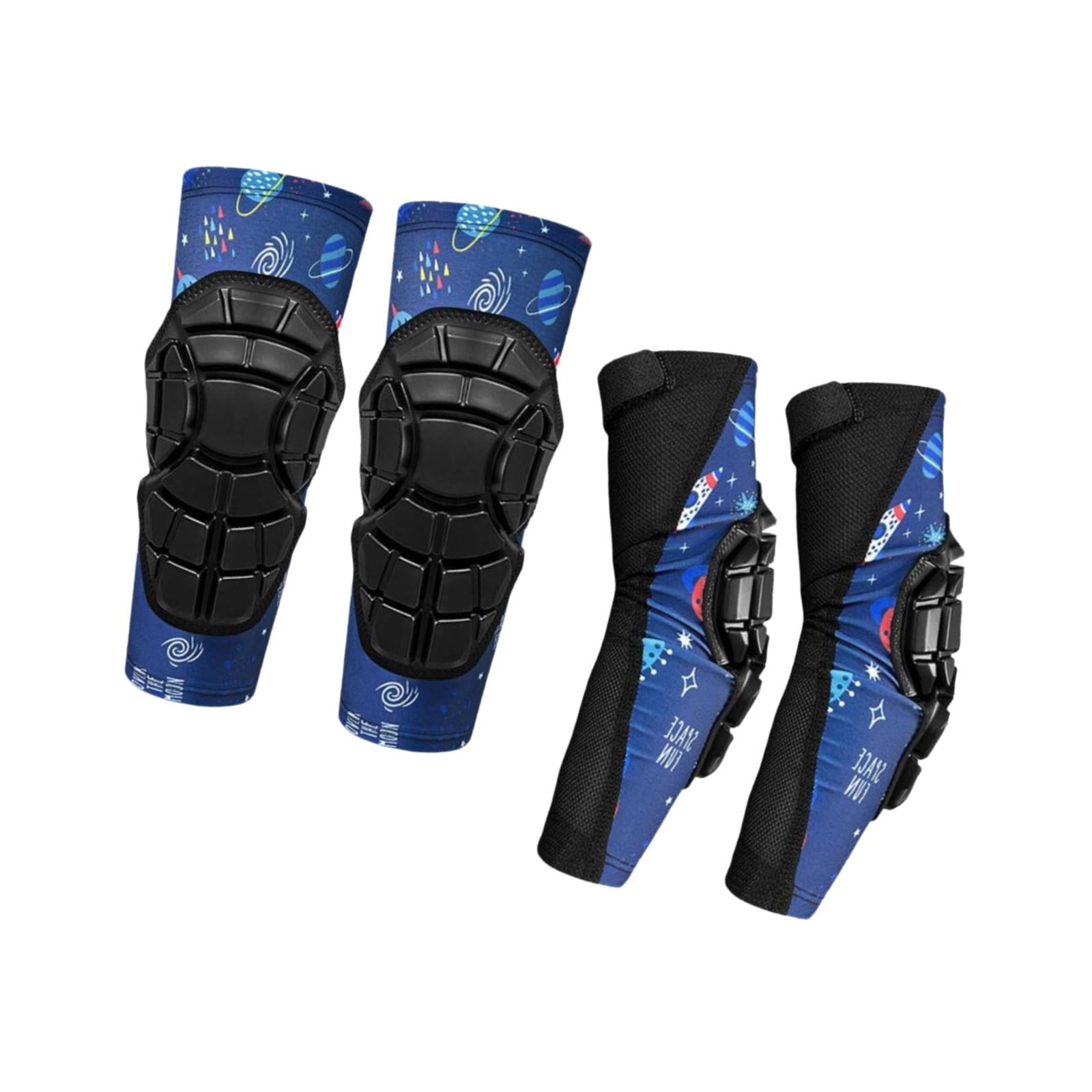 MAGIDEAL Kids Knee Pad Elbow Pads Knee Brace Guards for Children Girls Boys Snowboard S