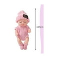 thumbnail image 3 of Realistic Baby Doll, Soft Simulation Figurine with Flexible Features, Role Play Companion for 3+ Years, Emotional Development Toy, 3 of 4