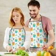 thumbnail image 5 of Christmas Adjustable Waterproof Apron for Adults 33x27 Inch – Cooking Apron with 2 Large Pockets, Durable Polyester Bib for Kitchen, Baking, BBQ, and Home Use, 5 of 6
