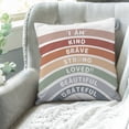 thumbnail image 3 of DESIHOM Rainbow Classroom Throw Pillow Covers 18x18 Calming Reading Corner Kids Decor  Pillow Covers, 3 of 7