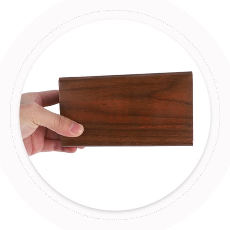 ELAYARD Wood Digital Alarm Clock Desk Temperature Detection Brown 1Pack