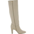 thumbnail image 2 of Franco Sarto Womens Koko Faux Leather Pointed Toe Knee-High Boots, 2 of 3