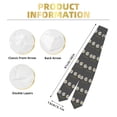 thumbnail image 3 of Haiem Keep Life Simple Daisy Flower Pattern Graduation Stole 2024 | Premium Satin Sash for Graduation Ceremony, 3 of 7