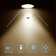 thumbnail image 5 of 8-Pack 35w 12v Dimmable MR16 Gu5.3 Halogen Bulbs, 400 Lumens, 2800k Warm White, Glass Cover, 5 of 5