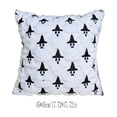 thumbnail image 4 of Halloween Pillow Covers 18x18 Embossed Ghost Throw Pillow Case, Spooky Decorative Couch Pillow Covers for Sofa Living Room Bed, Soft Polyester Spandex Halloween Decor by OVFUIZ, 4 of 9