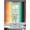 Yellow Black, variant on Burnt Orange Blue Ombre Sheer Curtains 45 Inch Length 2 Panels Set, Abstract Modern Art Aesthetics Voile Window Treatment Rod Pocket Small Kitchen Curtains Drapes for Bedroom 52"x45"x2
