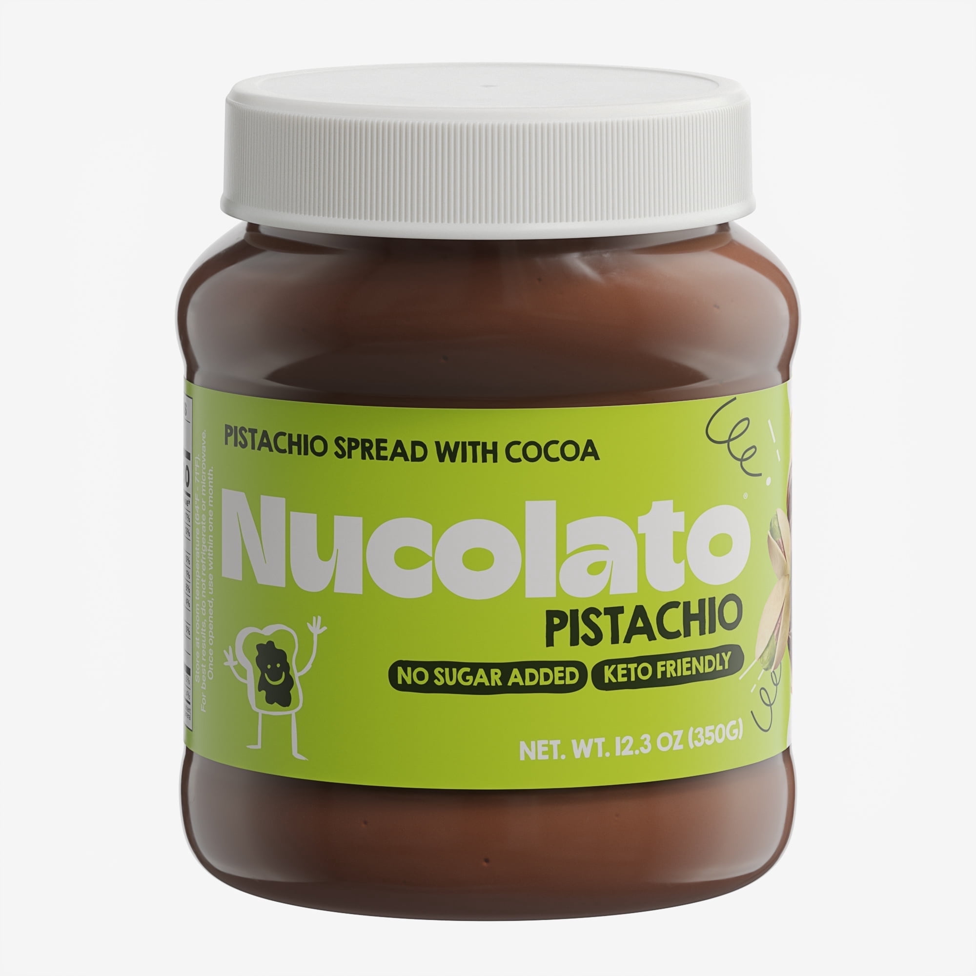 ChocZero Dark Chocolate Hazelnut Spread, 12oz Jar, Keto Vegan