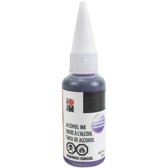 Marabu Alcohol Ink 20ml-Metallic Violet