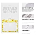 thumbnail image 4 of Cauagu Bananas On A Striped for ID Badge Holder,Badge Holder with Windows Key Card Work Badge Sleeve for Office/ Factory/ID Credit Cards/Proximity Key Cards, 4 of 7