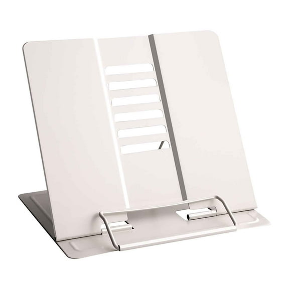 YZHMYR Foldable Desktop Book Stand Reading Shelf Multifunctional Book Holder Sturdy ABS Material Round Edges Back to School Office Supplies Home Library Dormitory Reading Recipe Holder
