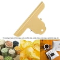 thumbnail image 4 of Clip de sellado para bolsas de refrigerios de acero inoxidable, sellador para almacenamiento de alimentos, cocina casera (dorado), 4 of 8