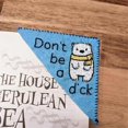 thumbnail image 3 of Bookmark Books Funny Word for Book Lovers Hand Embroidered Felt, Corner Bookmark C, 3 of 5