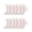 White, variant on 12 Pairs Women's Sheer Ruffle Socks Nude Stocking Summer Ultra Thin Cool See Through Silk Ankle Socks for Women